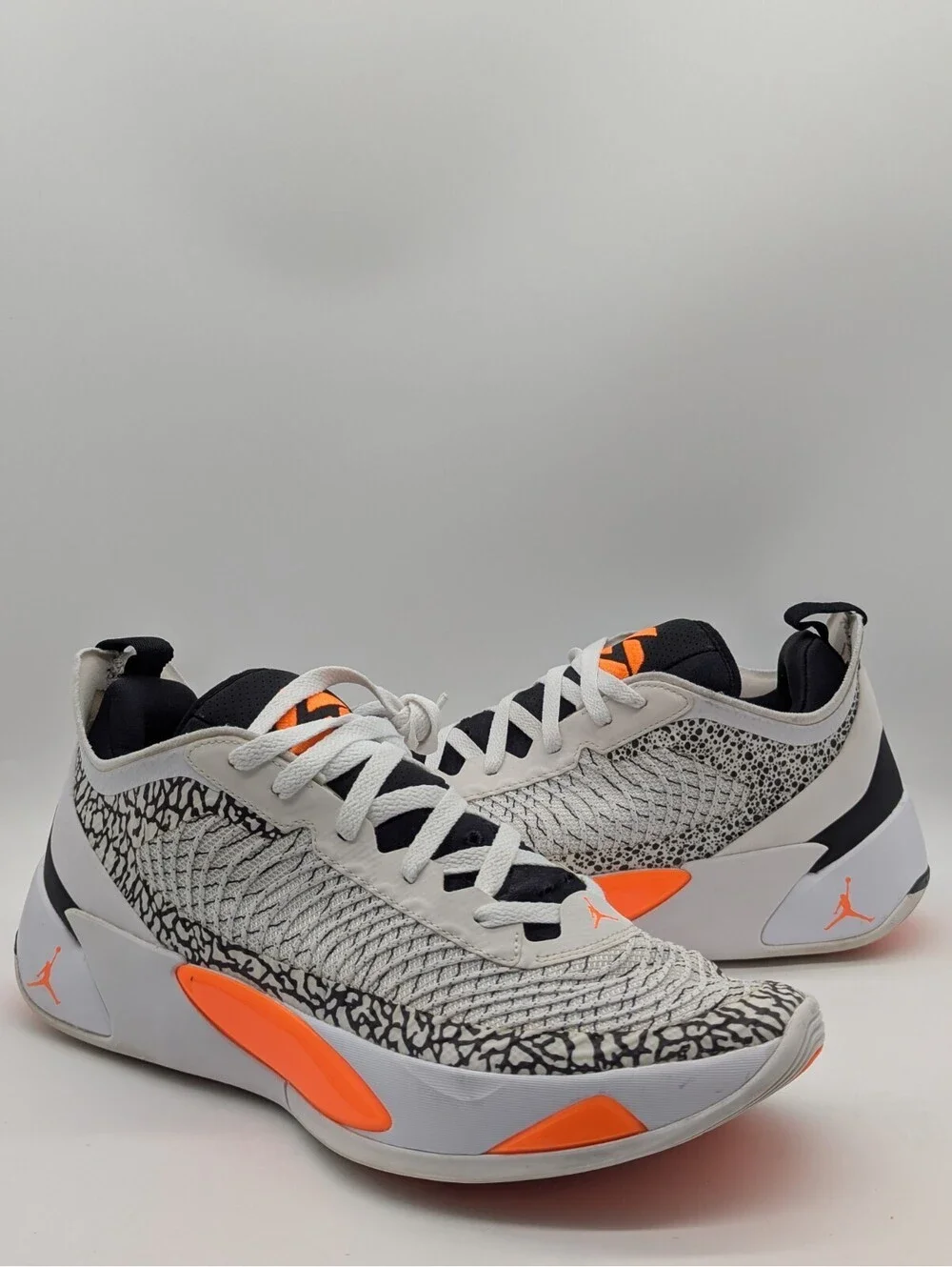 Nike Air Jordan Luka 1 Mens Size 13 White Orange Safari Shoes Sneaker DN1772-108